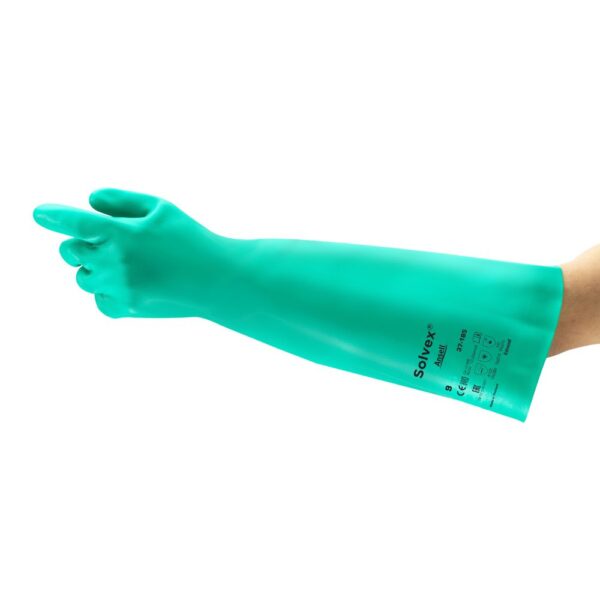 rękawice kwasoodporne AlphaTec Solvex 37-185