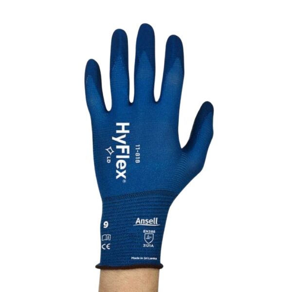 RĘKAWICE NITRYLOWE ANSELL HYFLEX 11-818 - obrazek 2
