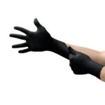 Rękawice nitrylowe czarne Microflex 93-852