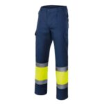 spodnie ostrzegawcze, spodnie do pasa odblaskowe, spodnie HI-VIS