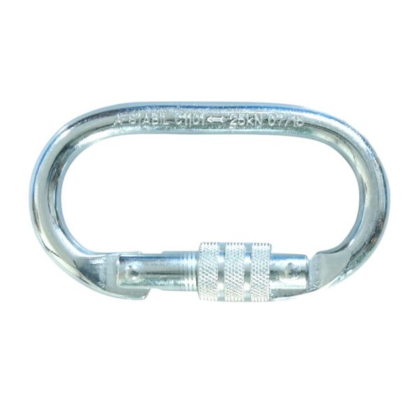 szekla, zatrzaśnik owalny, karabińczyk